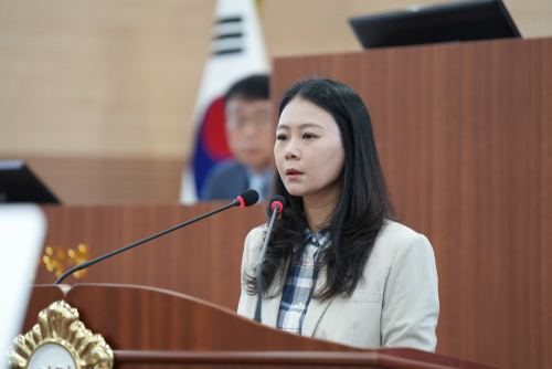 아산시의회 김미영 의원,“생활 폐수 시민 건강 위협... 대책마련 시급”